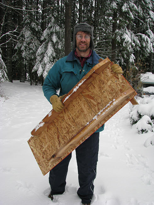 Wood Snow Sled Plans
